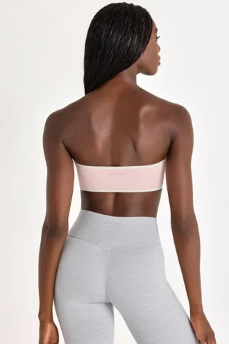 Soutien-gorge de sport bandeau Soft Active en Blush Marl