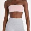Soutien-gorge de sport bandeau Soft Active en Blush Marl Soutien-gorge de sport bandeau Soft Active en Blush Marl