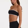 Soutien-gorge de sport bandeau Soft Active en noir Soutien-gorge de sport bandeau Soft Active en noir