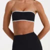 Soutien-gorge de sport bandeau Soft Active en noir Soutien-gorge de sport bandeau Soft Active en noir