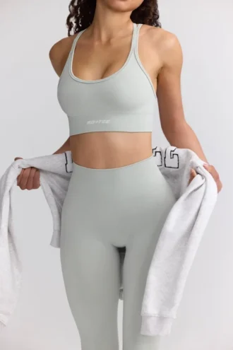 Soutien-gorge de sport à bretelles Define Luxe en gris