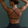 Soutien-gorge de sport à bretelles sans coutures, noir Soutien-gorge de sport à bretelles sans coutures, noir