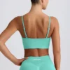 Soutien-gorge de sport Define Luxe à col en V, couleur menthe Soutien-gorge de sport Define Luxe à col en V, couleur menthe