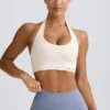 Soutien-gorge de sport Define Luxe à dos nu, blanc Soutien-gorge de sport Define Luxe à dos nu, blanc