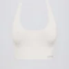 Soutien-gorge de sport Define Luxe à dos nu, blanc Soutien-gorge de sport Define Luxe à dos nu, blanc
