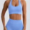 Soutien-gorge de sport Define Luxe à dos nu, bleu clair Soutien-gorge de sport Define Luxe à dos nu, bleu clair