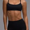 Soutien-gorge de sport Define Luxe à dos ouvert et à multiples possibilités, en noir Soutien-gorge de sport Define Luxe à dos ouvert et à multiples possibilités, en noir