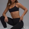 Soutien-gorge de sport Define Luxe à dos ouvert et à multiples possibilités, en noir Soutien-gorge de sport Define Luxe à dos ouvert et à multiples possibilités, en noir