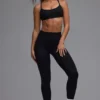 Soutien-gorge de sport Define Luxe à dos ouvert et à multiples possibilités, en noir Soutien-gorge de sport Define Luxe à dos ouvert et à multiples possibilités, en noir