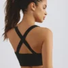 Soutien-gorge de sport Define Luxe à encolure plongeante, noir Soutien-gorge de sport Define Luxe à encolure plongeante, noir