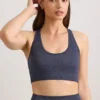 Soutien-gorge de sport à dos nageur FlexiRib, couleur Indigo Slate Soutien-gorge de sport à dos nageur FlexiRib, couleur Indigo Slate