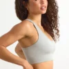 Soutien-gorge de sport à dos nageur FlexiRib en gris Soutien-gorge de sport à dos nageur FlexiRib en gris