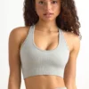 Soutien-gorge de sport à dos nageur FlexiRib en gris Soutien-gorge de sport à dos nageur FlexiRib en gris