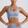 Soutien-gorge de sport à dos nu Define Luxe en bleu gris Soutien-gorge de sport à dos nu Define Luxe en bleu gris