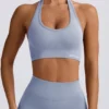 Soutien-gorge de sport à dos nu Define Luxe en bleu gris Soutien-gorge de sport à dos nu Define Luxe en bleu gris