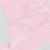 Soutien-gorge de sport en jersey brossé à encolure en V, couleur rose pâle chiné Soutien-gorge de sport en jersey brossé à encolure en V, couleur rose pâle chiné