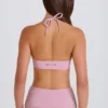 Soutien-gorge de sport à encolure dégagée et dos nu, couleur mauve Soutien-gorge de sport à encolure dégagée et dos nu, couleur mauve