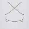 Soutien-gorge de sport sans coutures et dos nu Super Sculpt en gris chiné Soutien-gorge de sport sans coutures et dos nu Super Sculpt en gris chiné