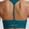 Soutien-gorge de sport sans coutures Super Sculpt à dos en T, couleur bleu sarcelle Soutien-gorge de sport sans coutures Super Sculpt à dos en T, couleur bleu sarcelle