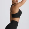 Soutien-gorge de sport sans coutures Super Sculpt à dos en T, noir Soutien-gorge de sport sans coutures Super Sculpt à dos en T, noir