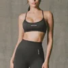 Soutien-gorge de sport sans coutures Super Sculpt dos nu, couleur cendré Soutien-gorge de sport sans coutures Super Sculpt dos nu, couleur cendré