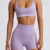 Shorts sans coutures Super Sculpt en lilas tendre Shorts sans coutures Super Sculpt en lilas tendre