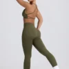 Soutien-gorge de sport sans coutures Super Sculpt dos nu, vert clair Soutien-gorge de sport sans coutures Super Sculpt dos nu, vert clair