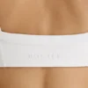 Soutien-gorge de sport Soft Active à bordures contrastées, blanc Soutien-gorge de sport Soft Active à bordures contrastées, blanc