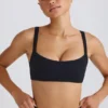 Soutien-gorge de sport Soft Active à bordures contrastées, noir Soutien-gorge de sport Soft Active à bordures contrastées, noir
