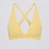 Soutien-gorge de sport Soft Active à bretelles croisées dans le dos, couleur citron Soutien-gorge de sport Soft Active à bretelles croisées dans le dos, couleur citron