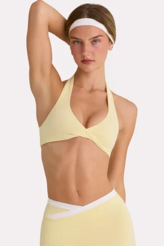 Soutien-gorge de sport Soft Active couleur citron