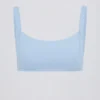 Soutien-gorge de sport Soft Active à coutures apparentes, couleur Sky Soutien-gorge de sport Soft Active à coutures apparentes, couleur Sky