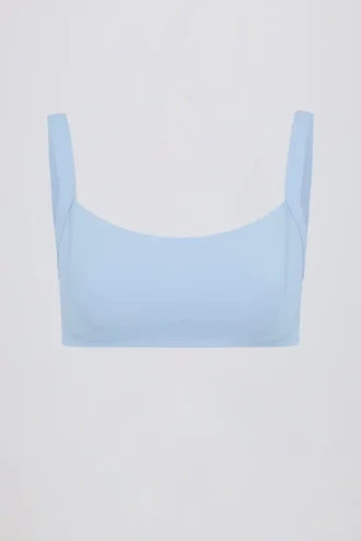 Soutien-gorge de sport Soft Active à coutures apparentes, couleur Sky