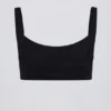 Soutien-gorge de sport Soft Active à coutures apparentes, noir Soutien-gorge de sport Soft Active à coutures apparentes, noir