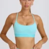 Soutien-gorge de sport Soft Active à dos croisé, couleur Aqua Soutien-gorge de sport Soft Active à dos croisé, couleur Aqua