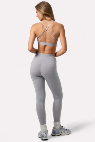 Leggings Soft Active en gris chiné