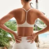 Soutien-gorge de sport Soft Active à dos nageur, couleur crème Soutien-gorge de sport Soft Active à dos nageur, couleur crème