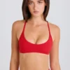 Soutien-gorge de sport Soft Active à dos nageur, couleur rouge fraise Soutien-gorge de sport Soft Active à dos nageur, couleur rouge fraise