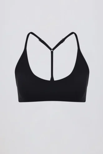 Soutien-gorge de sport Soft Active à dos nageur en noir
