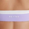 Soutien-gorge de sport Soft Active à dos nu et devant torsadé, couleur lilas Soutien-gorge de sport Soft Active à dos nu et devant torsadé, couleur lilas