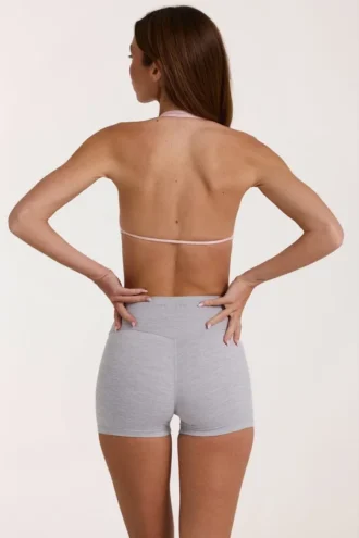 Soutien-gorge de sport Soft Active en gris chiné