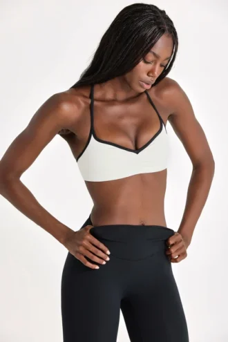Soutien-gorge de sport Soft Active en ivoire