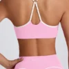 Soutien-gorge de sport Soft Active à encolure en cœur, rose pâle Soutien-gorge de sport Soft Active à encolure en cœur, rose pâle