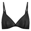Soutien-gorge triangle Intimates en maille douce à simple épaisseur, noir Soutien-gorge triangle Intimates en maille douce à simple épaisseur, noir