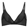 Soutien-gorge triangle Intimates en maille douce à simple épaisseur, noir Soutien-gorge triangle Intimates en maille douce à simple épaisseur, noir
