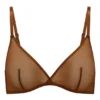Soutien-gorge triangle Intimates Soft Mesh à simple épaisseur, couleur marron Soutien-gorge triangle Intimates Soft Mesh à simple épaisseur, couleur marron