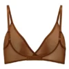 Soutien-gorge triangle Intimates Soft Mesh à simple épaisseur, couleur marron Soutien-gorge triangle Intimates Soft Mesh à simple épaisseur, couleur marron