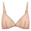 Soutien-gorge triangle Intimates Soft Mesh à simple épaisseur, couleur pêche chaud Soutien-gorge triangle Intimates Soft Mesh à simple épaisseur, couleur pêche chaud