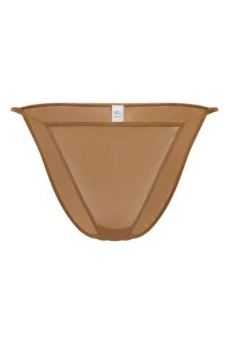 String bikini en maille douce Intimates, couleur Amande
