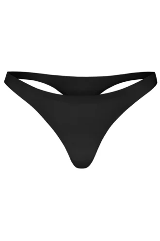 String en maille sans coutures Intimates, noir